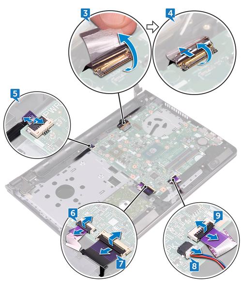 inspiron 15 3000拆机教程