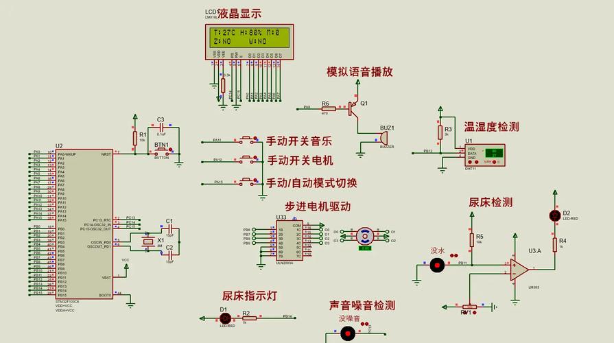 基于stm32的智能家居控制系统