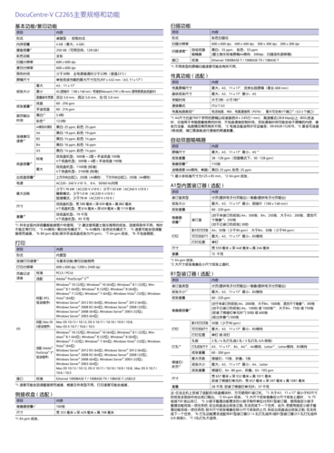 docucentre 2270 参数
