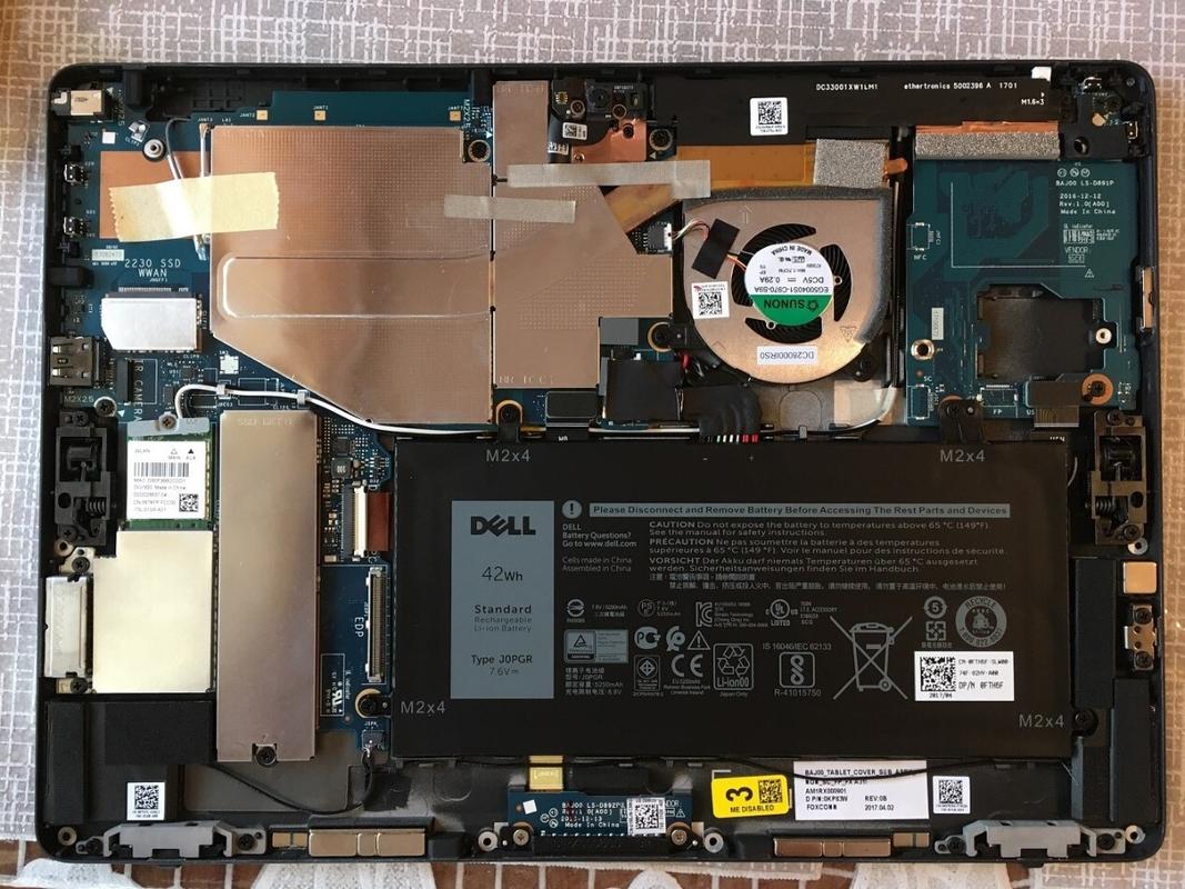 delllatitude5285拆机