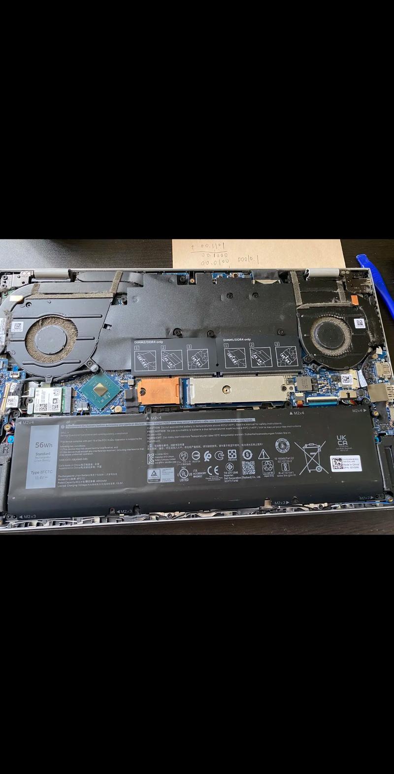 inspiron 14 3000拆机