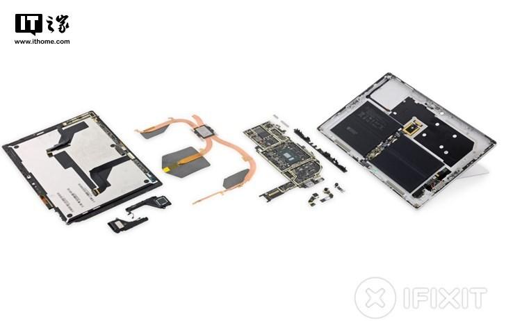 微软 surface pro6拆机