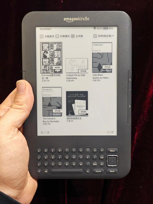 kindle kpw3漫画版参数