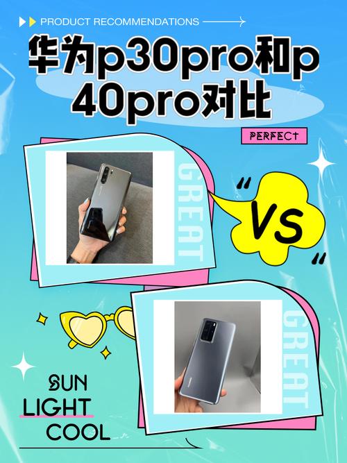华为p40pro与p40参数对比