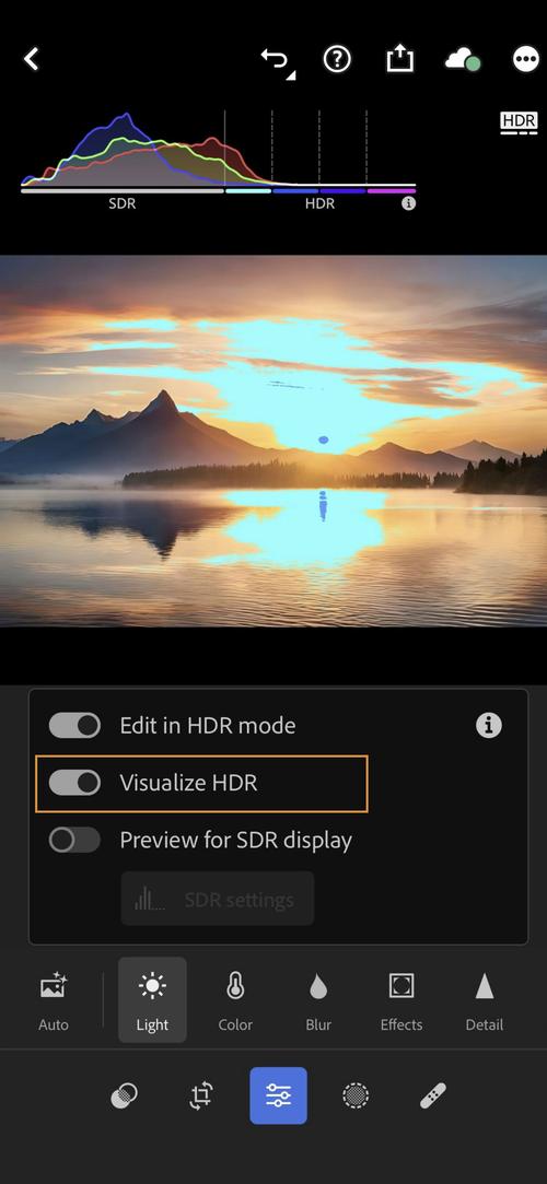 手机lightroom专业参数