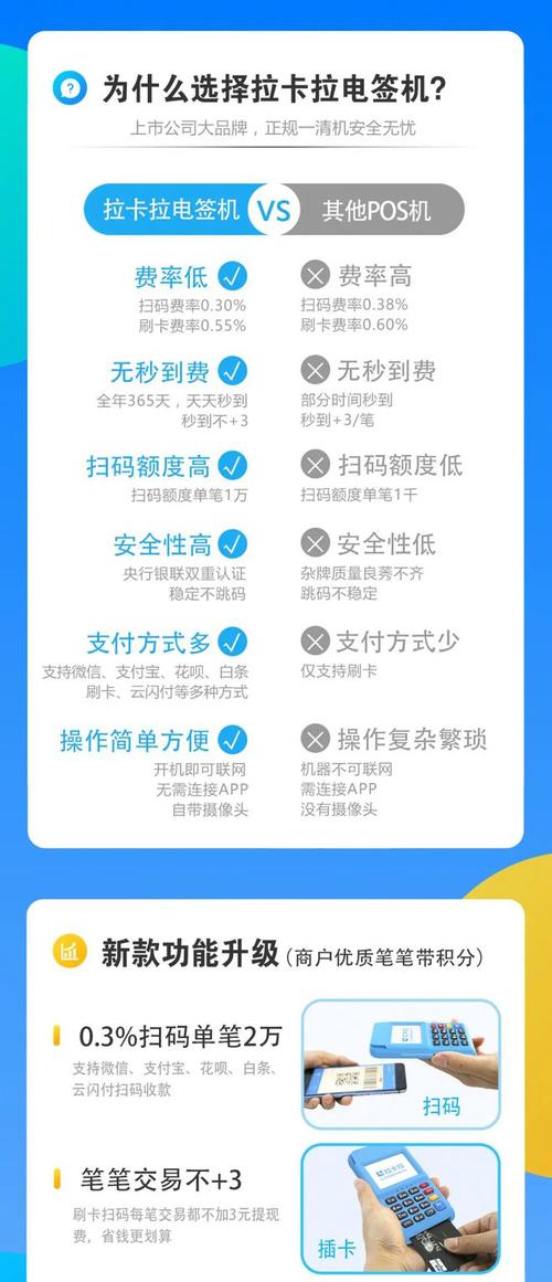 拉卡拉智能pos v8