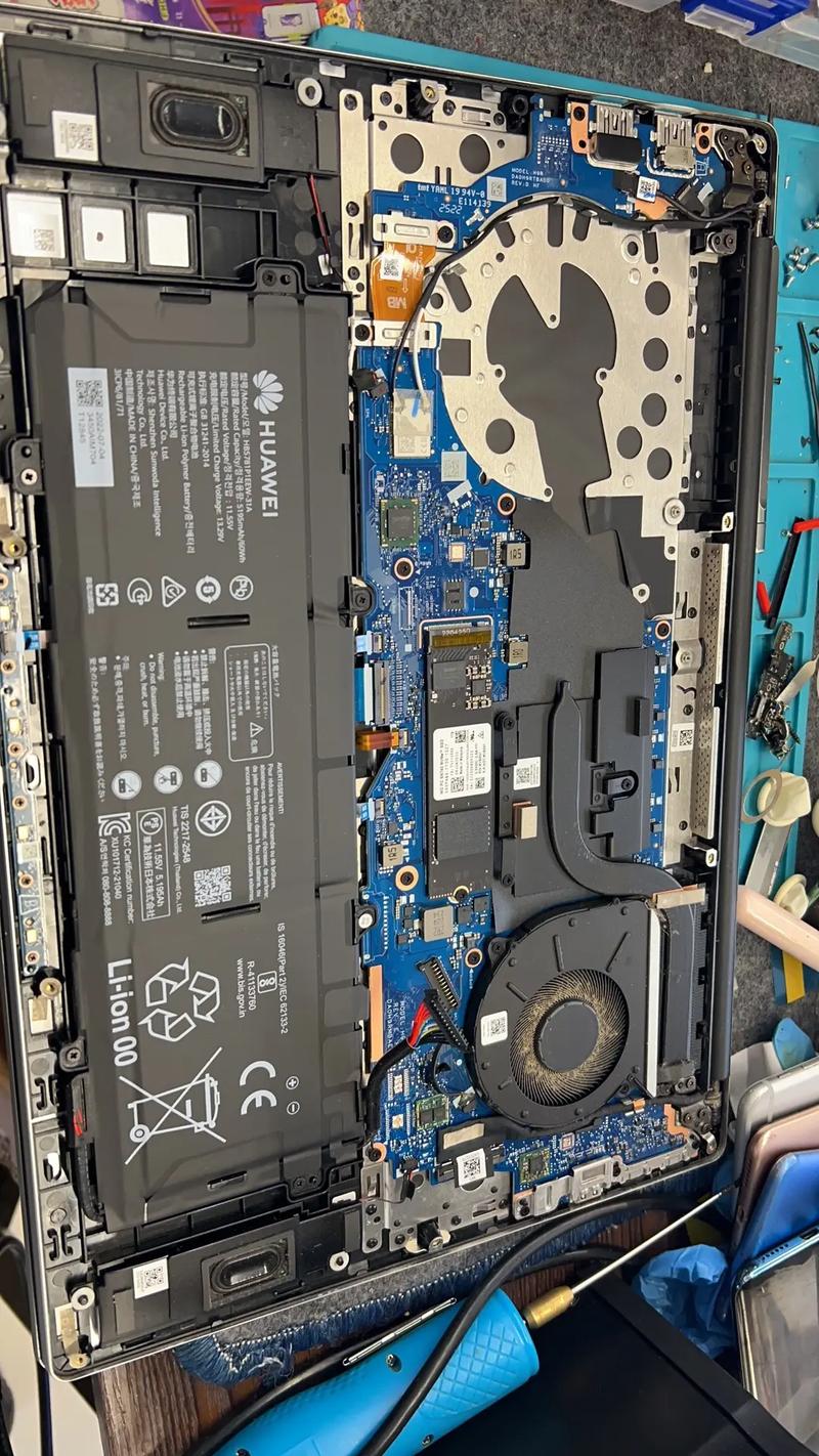 matebook x 13 拆机