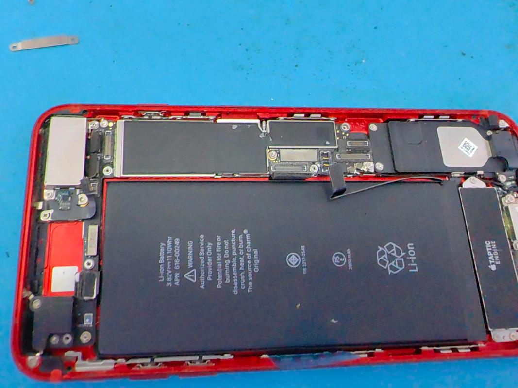 iphone 拆机 按压 变色