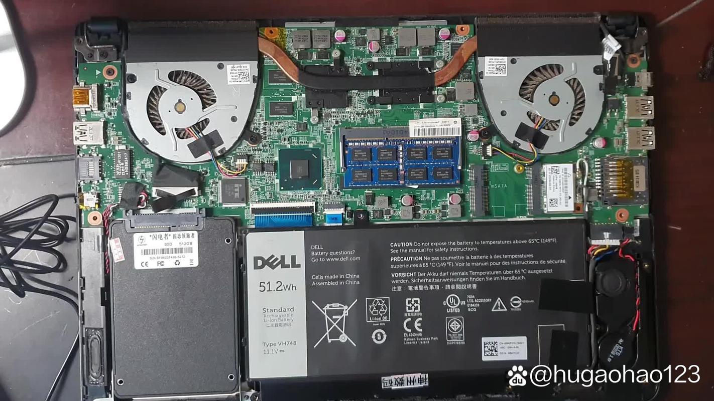 戴尔vostro 5460拆机