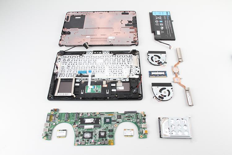 戴尔vostro 5460拆机