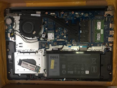 dell灵越15燃7560拆机