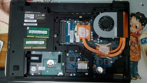 神舟 610d i7d2 拆机