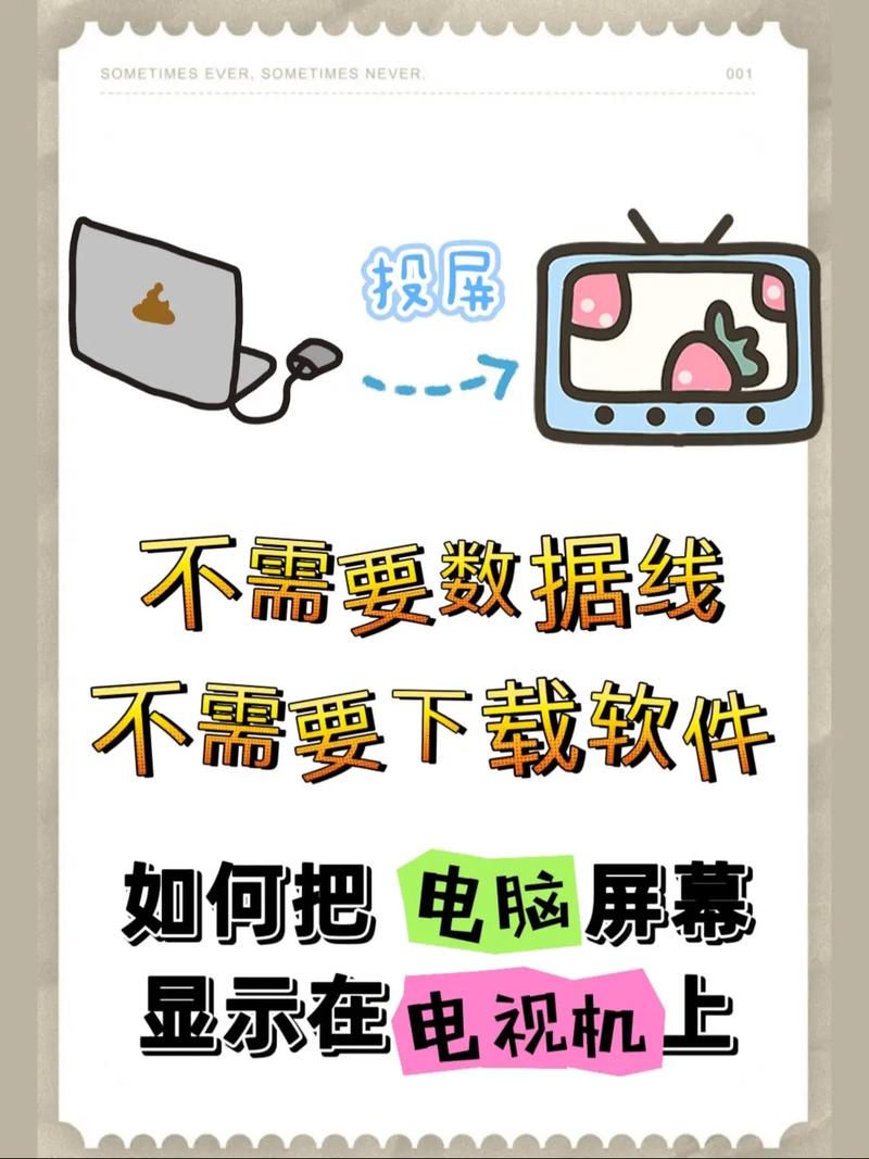 电脑投屏到智能电视上