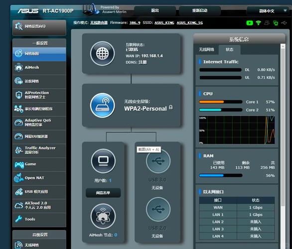 智能路由器的梅林环境