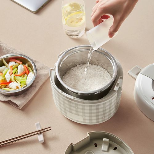 小熊双层智能电热饭盒