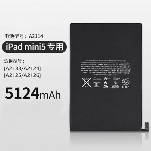 ipadmini5参数电池