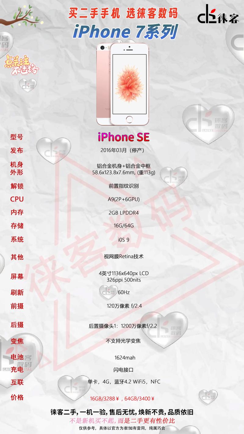 iphone se详细参数